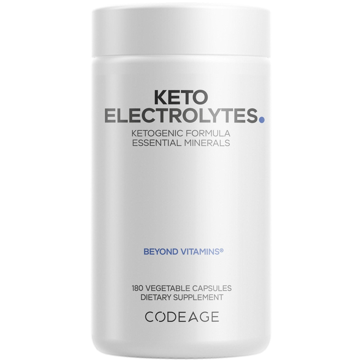 Codeage Keto Electrolytes, Magnesium, Potassium, Calcium, Mineral Salts Supplement -180ct | Macys (US)