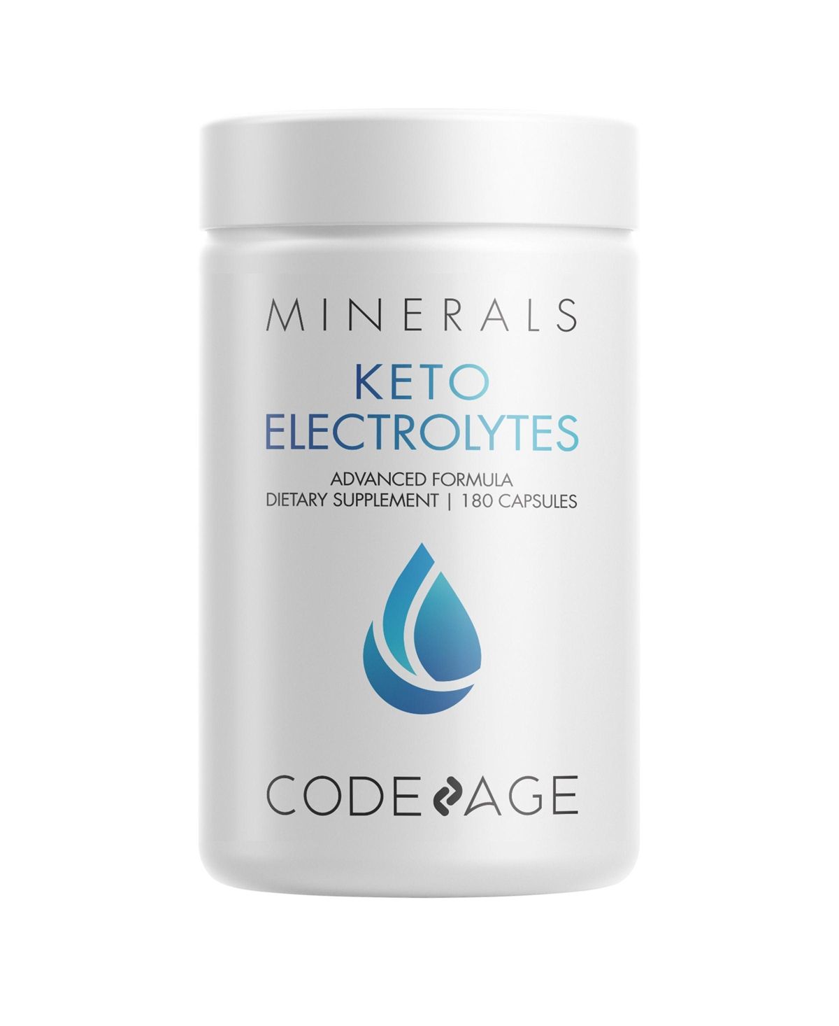 Codeage Keto Electrolytes, Magnesium, Potassium, Calcium, Mineral Salts Supplement -180ct | Macys (US)