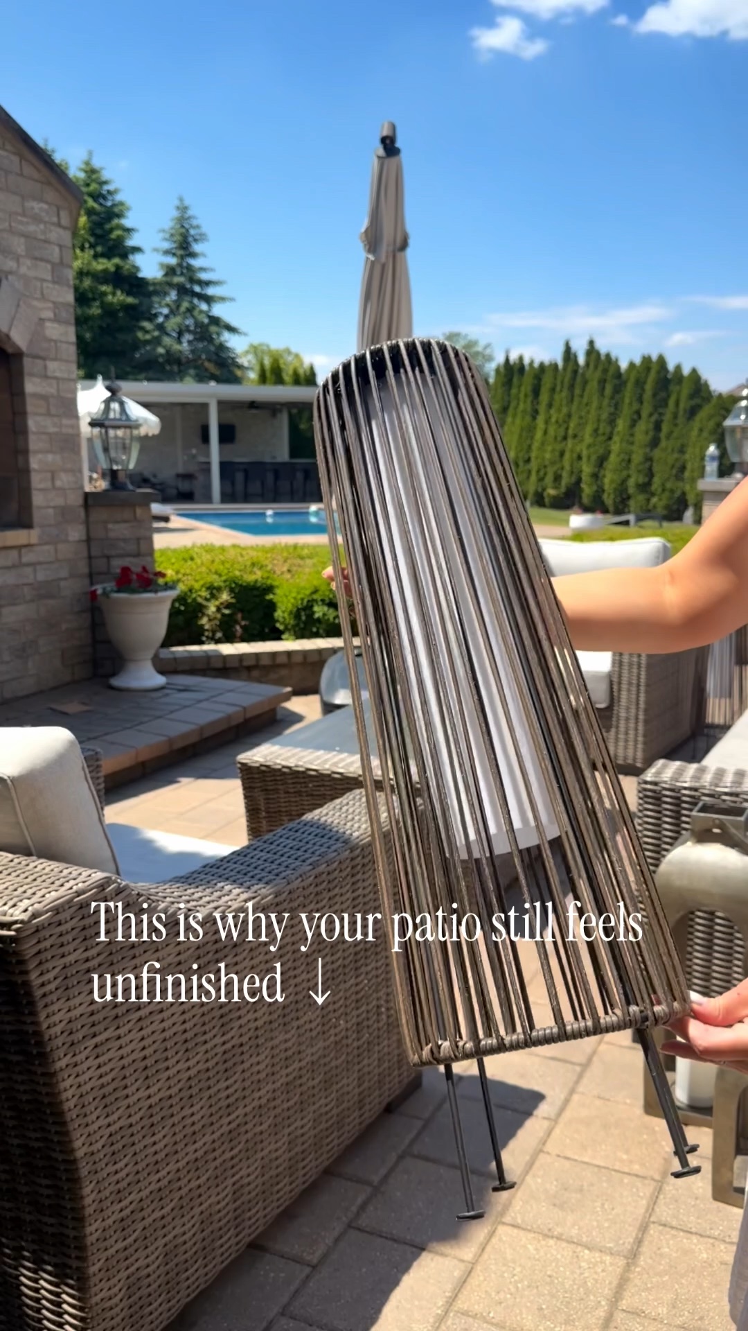 Turns out my patio didn’t need more furniture… it just needed better lighting ✨

These solar lights made the whole space feel warmer, cozier, and so much more finished at night 🤍

#LTKHome #LTKSeasonal