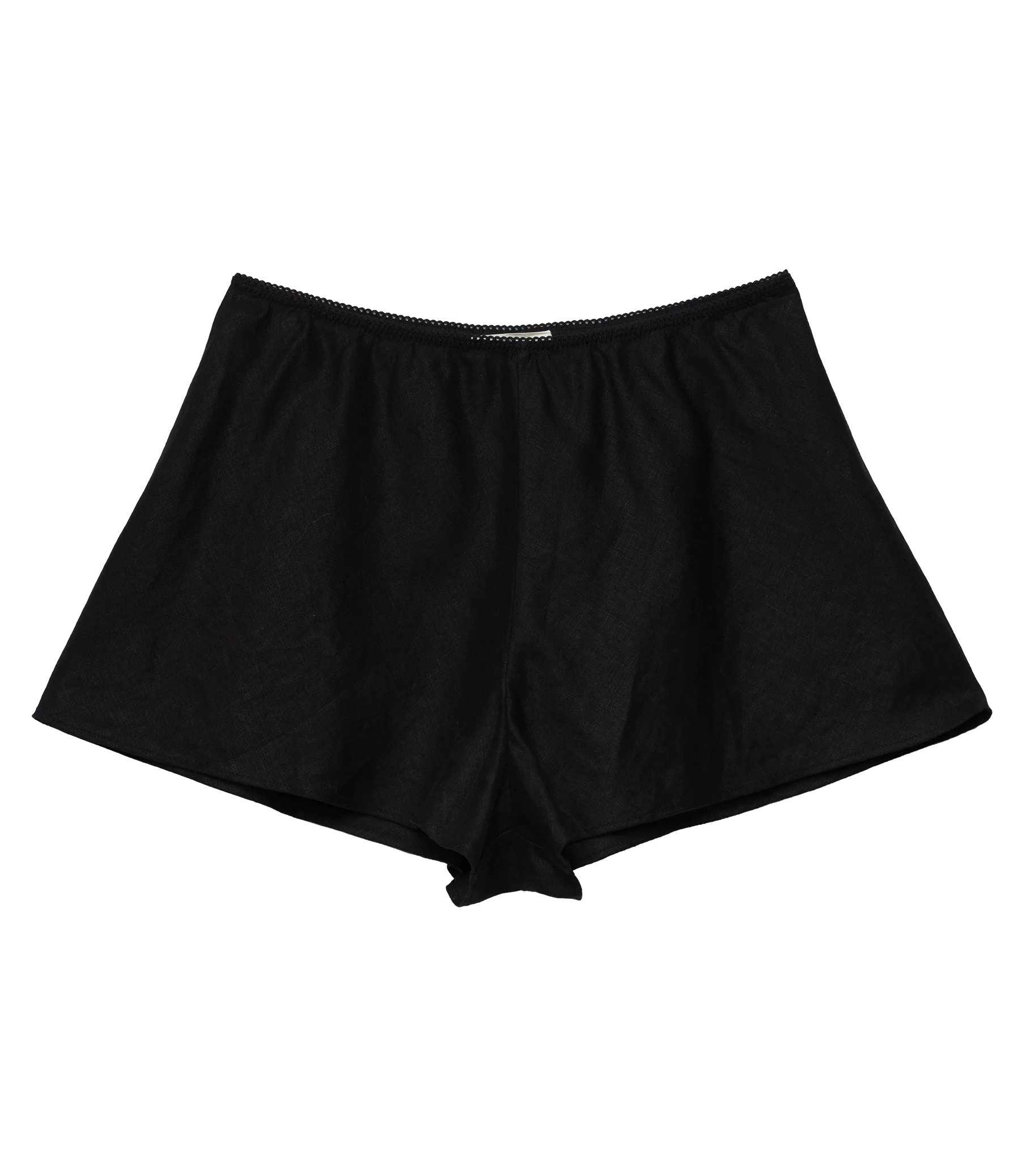 Loren Linen Short - Black | DÔEN | DOEN