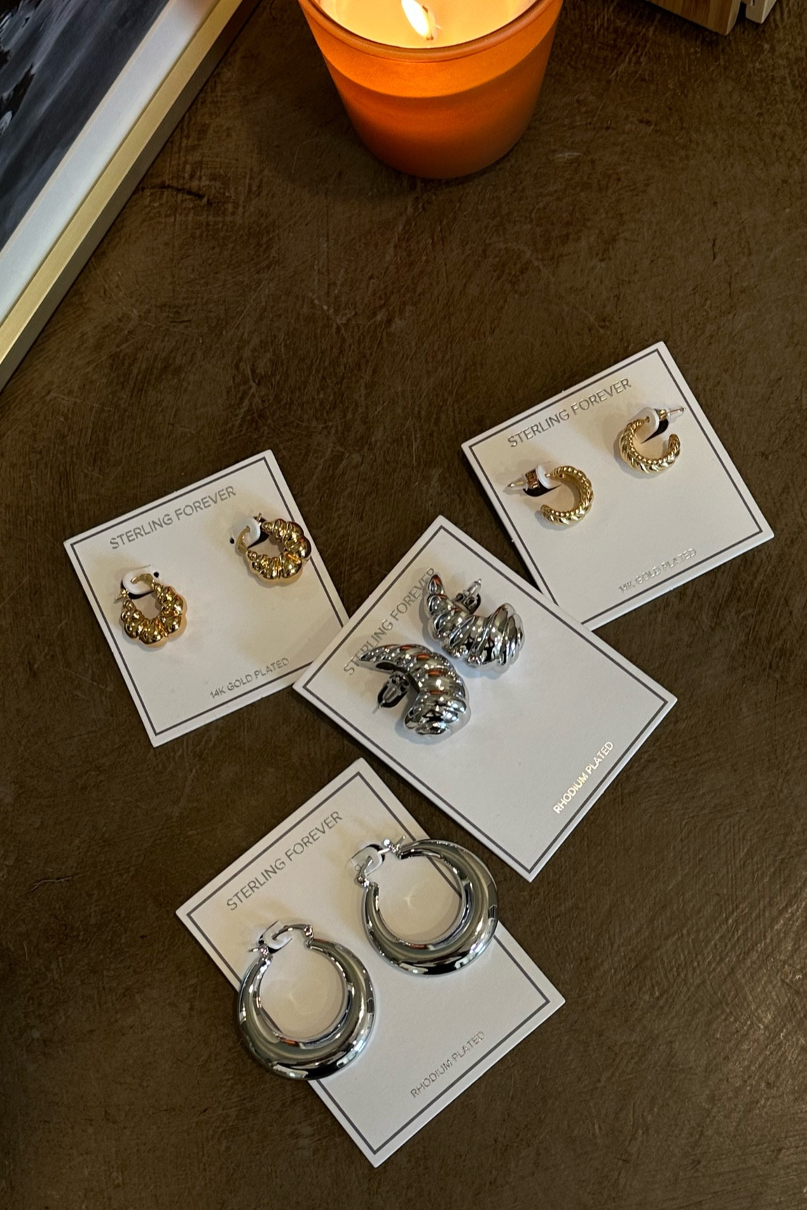 the new go-to earrings! coated with a .25 micron plating so you can exercise, swim, shower, etc and they won’t tarnish✨ and if they for some reason do, Sterling Forever has a lifetime guarantee ✨✨✨ 

#LTKFindsUnder100 #LTKStyleTip #LTKWedding