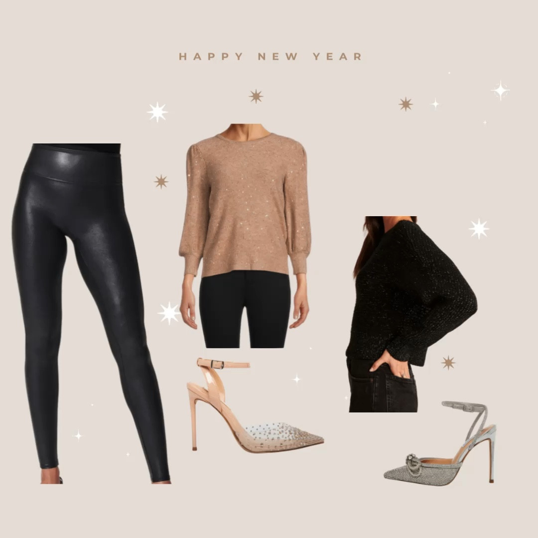 New Year’s Eve Outfit Inspo: Faux Leather Leggings edit🖤 


#LTKunder100 #LTKHoliday #LTKstyletip