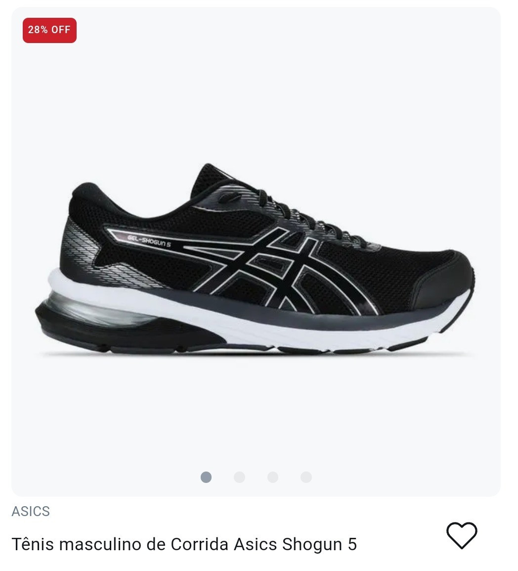 Tênis Asics Shogun 5 Masculino-preto e prata 

#LTKU #LTKbrasil #LTKsalealert