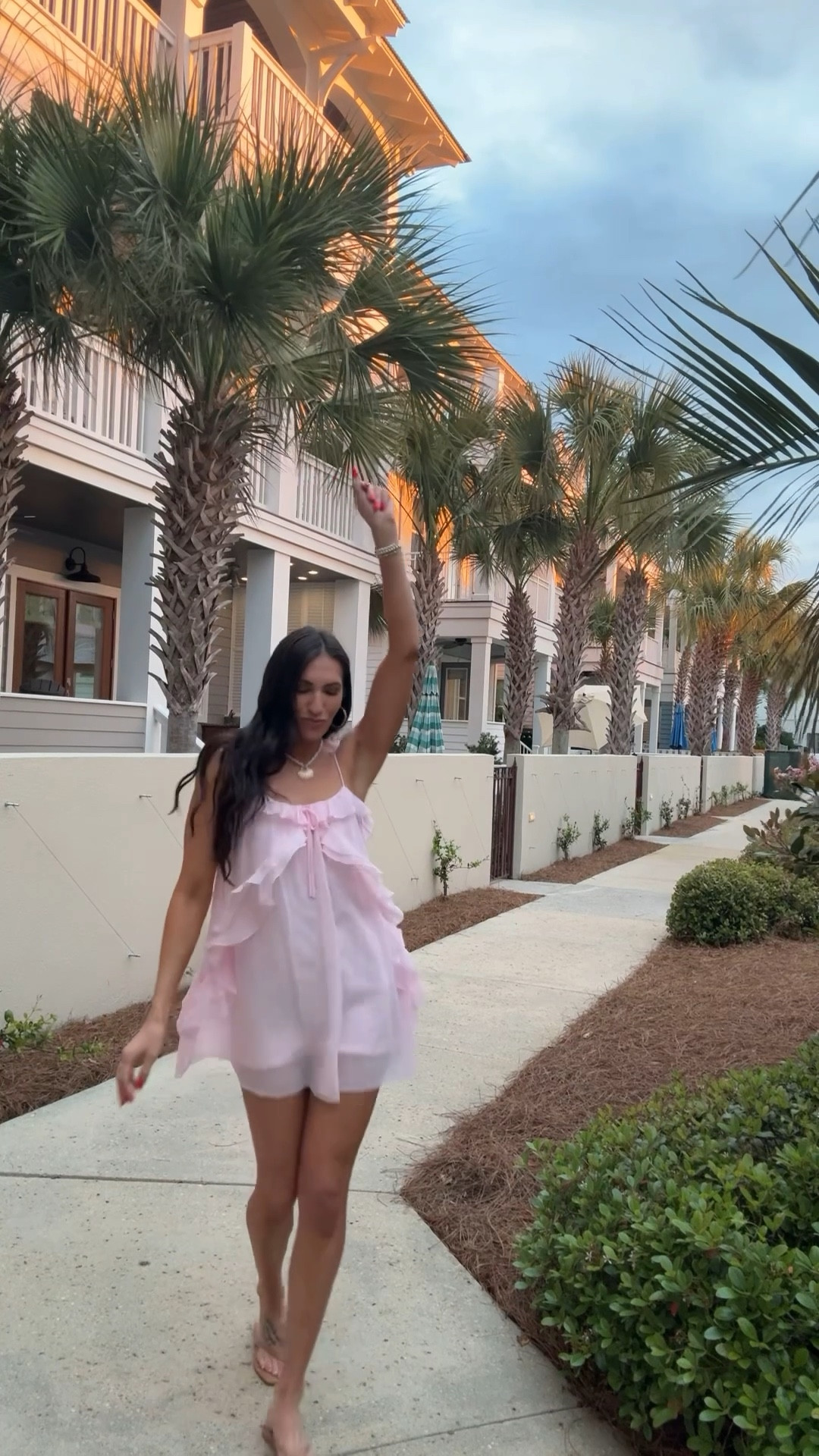 Love this dress
Wearing size XS dress - my true size is small but it’s super flowy so you can size down! 
Amazon sandals 


#LTKdayinmylife #LTKootd