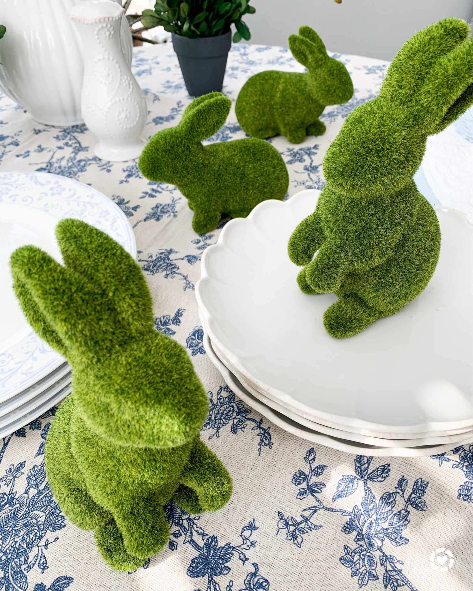 Moss bunnies from Amazon 🐇🤍

{Easter bunny decor spring decor Amazon home decor Amazon finds Easter Tablescape Easter decor} 🫶🏼 gratefullyjenna

#LTKSaleAlert #LTKHome