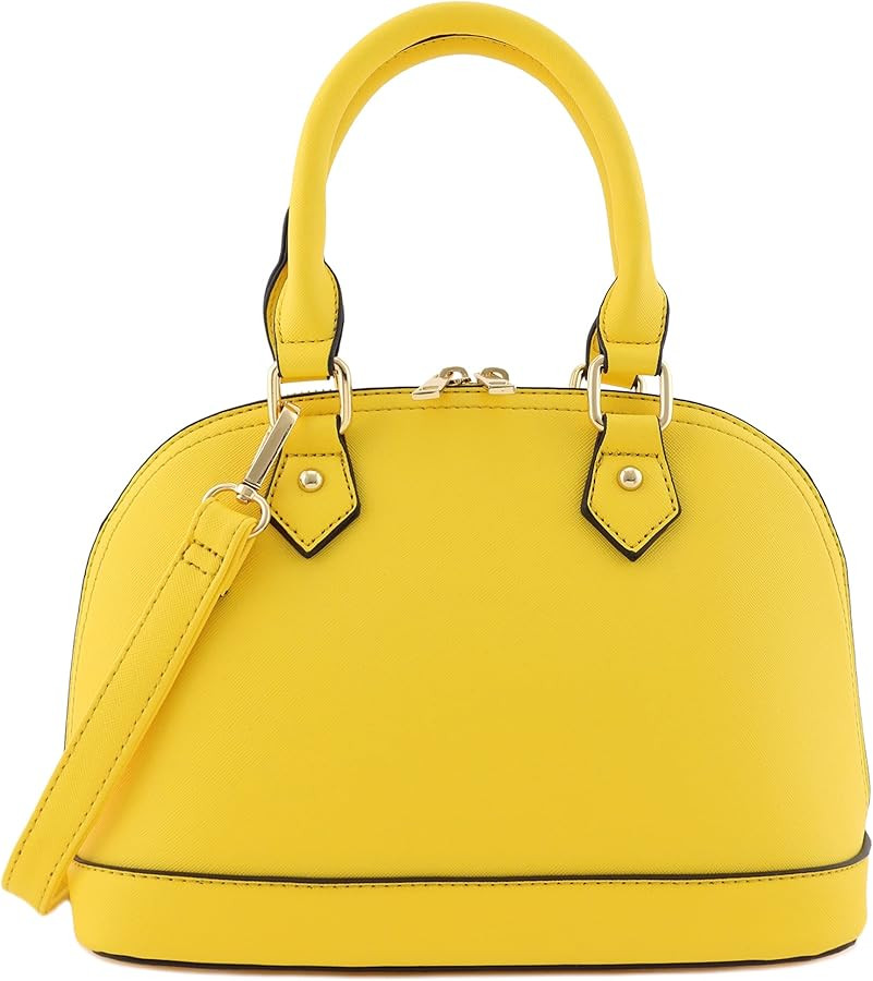 Zip-Around Saffiano Classic Dome Satchel | Amazon (US)