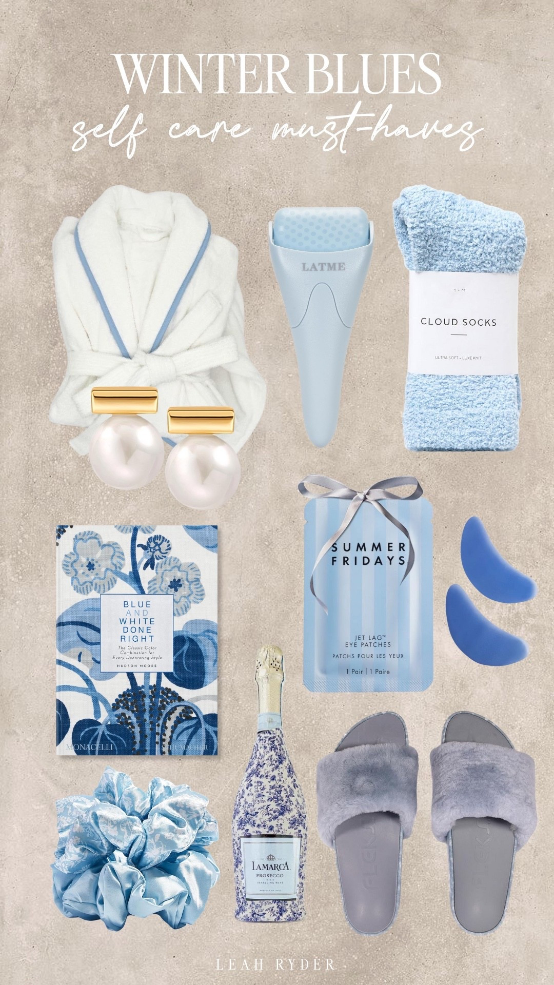 When winter starts to feel a little heavy, I always lean into small self-care rituals that make everyday moments feel softer and more intentional. Think cozy textures, calming blues, and simple luxuries that turn a slow morning or quiet evening into something special. This mix is perfect for unwinding at home, gifting to a friend who needs a pick-me-up, or refreshing your winter routine with pieces you will actually use. A reminder that comfort can still feel beautiful.

#LTKPlusSize #LTKmomlife #LTKselfcare