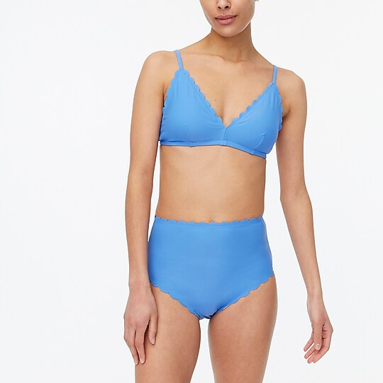 High-rise scalloped bikini bottomItem BF044 
 
 
 
 
 There are no reviews for this product.Be th... | J.Crew Factory