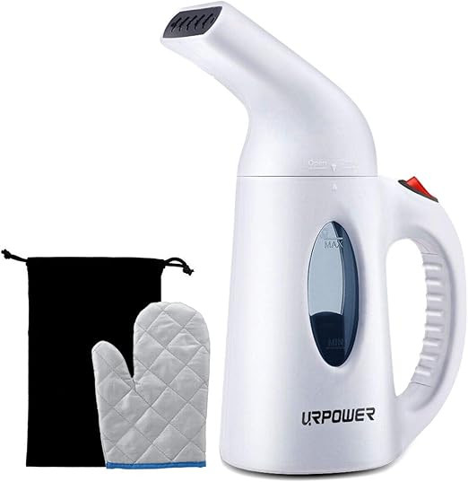 URPOWER Garment Steamer 130ml Portable 7 in 1 Handheld Fabric Steamer Fast Heat-up Powerful Garme... | Amazon (US)