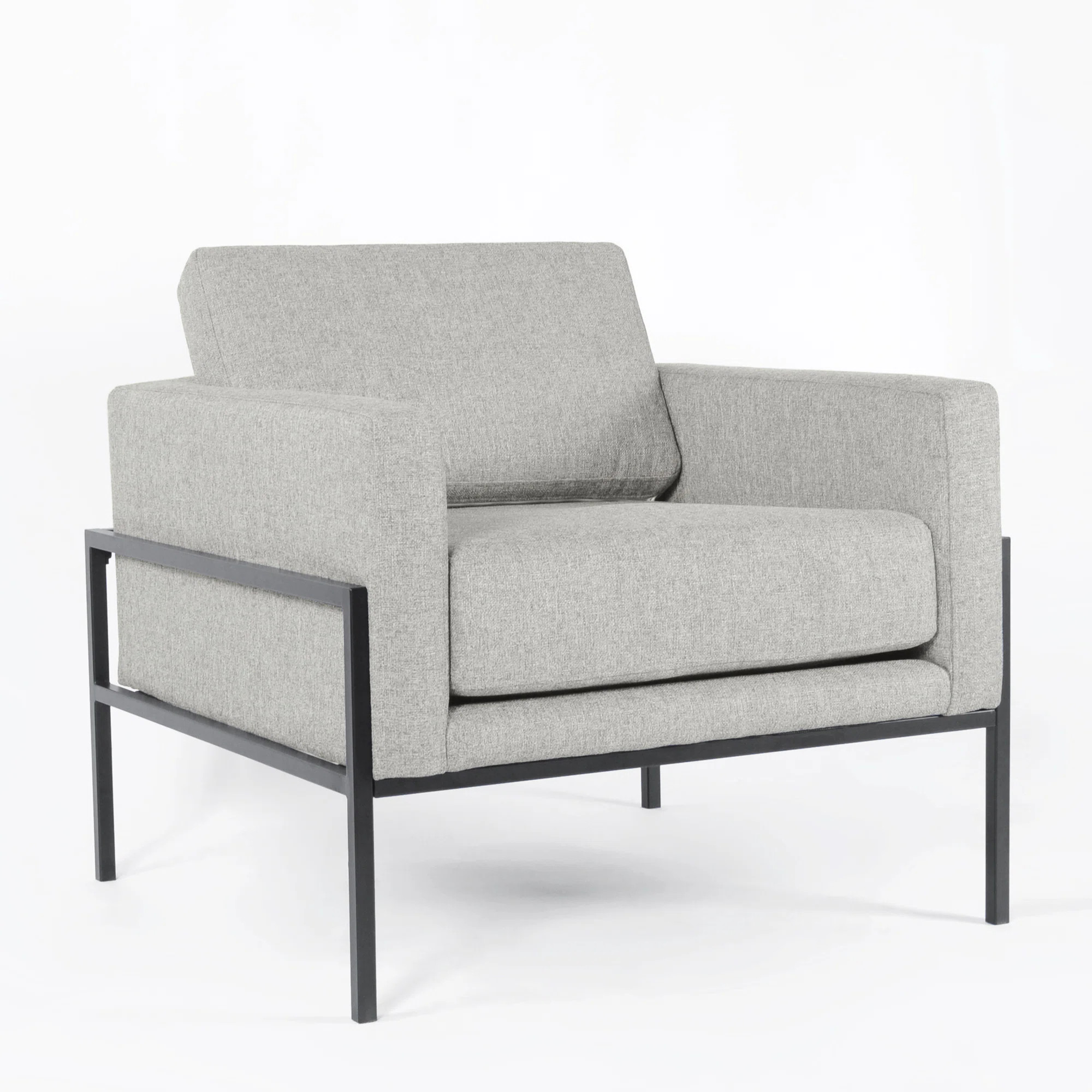 Arione 30.5" Wide Metal Frame Accent Chair | Wayfair North America