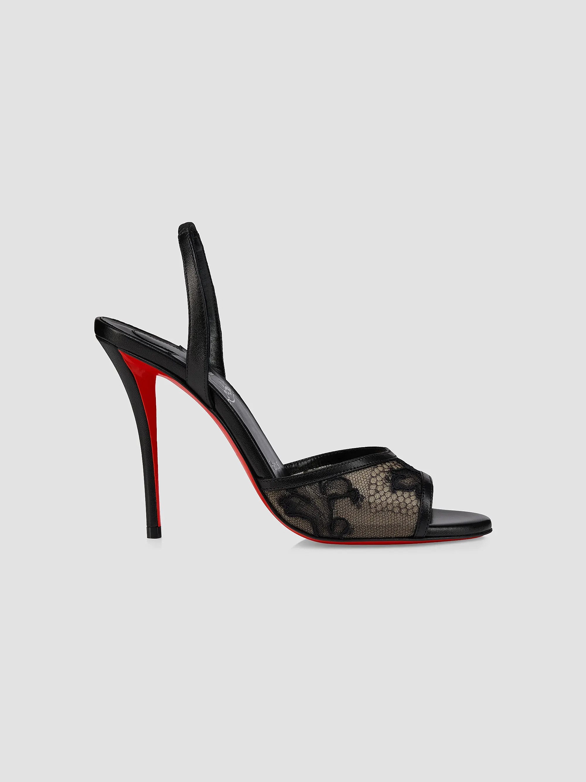 Miss Z Lace and Mesh Sling Sandals | Saks Fifth Avenue