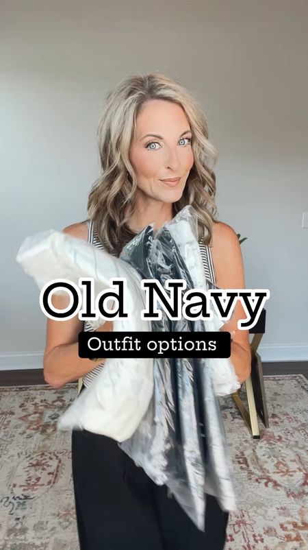 Old Navy- 1 dress, 1 skirt, 3 tops, and a blazer styled endless options under $40
As shown: everything can be  easily be dressed up or down.so many perfect looks for work!  🖤🔆🙌🏼 wearing small in all // comes in petite regular and tall

#LTKworkwear #LTKfindsunder50 #LTKsalealert