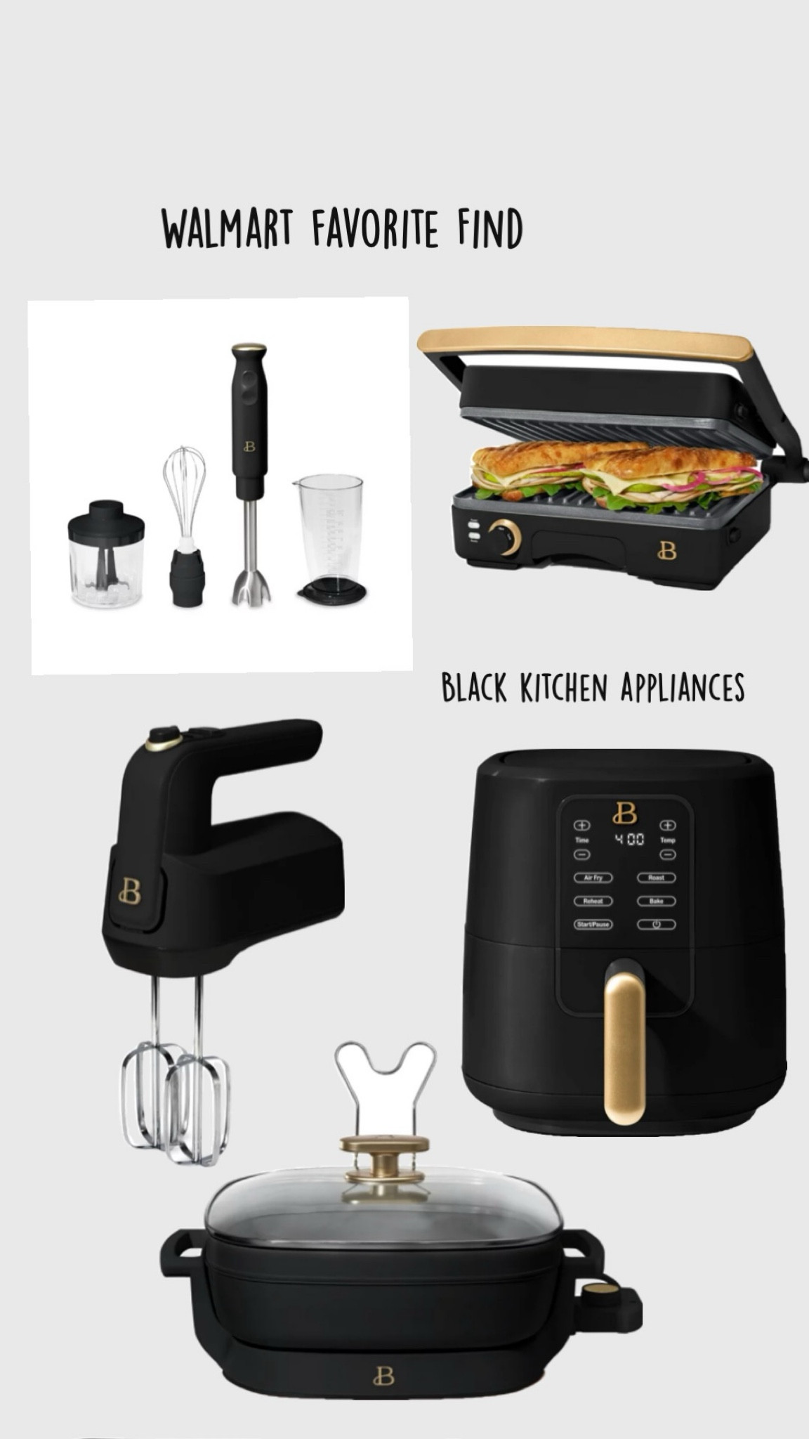 ! Esta nueva colección de pequeños electrodomésticos Porcini Taupe Beautiful by Drew de @walmart es perfecto
 Para coordinar con la decoración  de tu cocina! Pero seamos honestos: ¡todos estos colores son increíbles! 

#LTKFindsUnder100 #LTKU #LTKHome