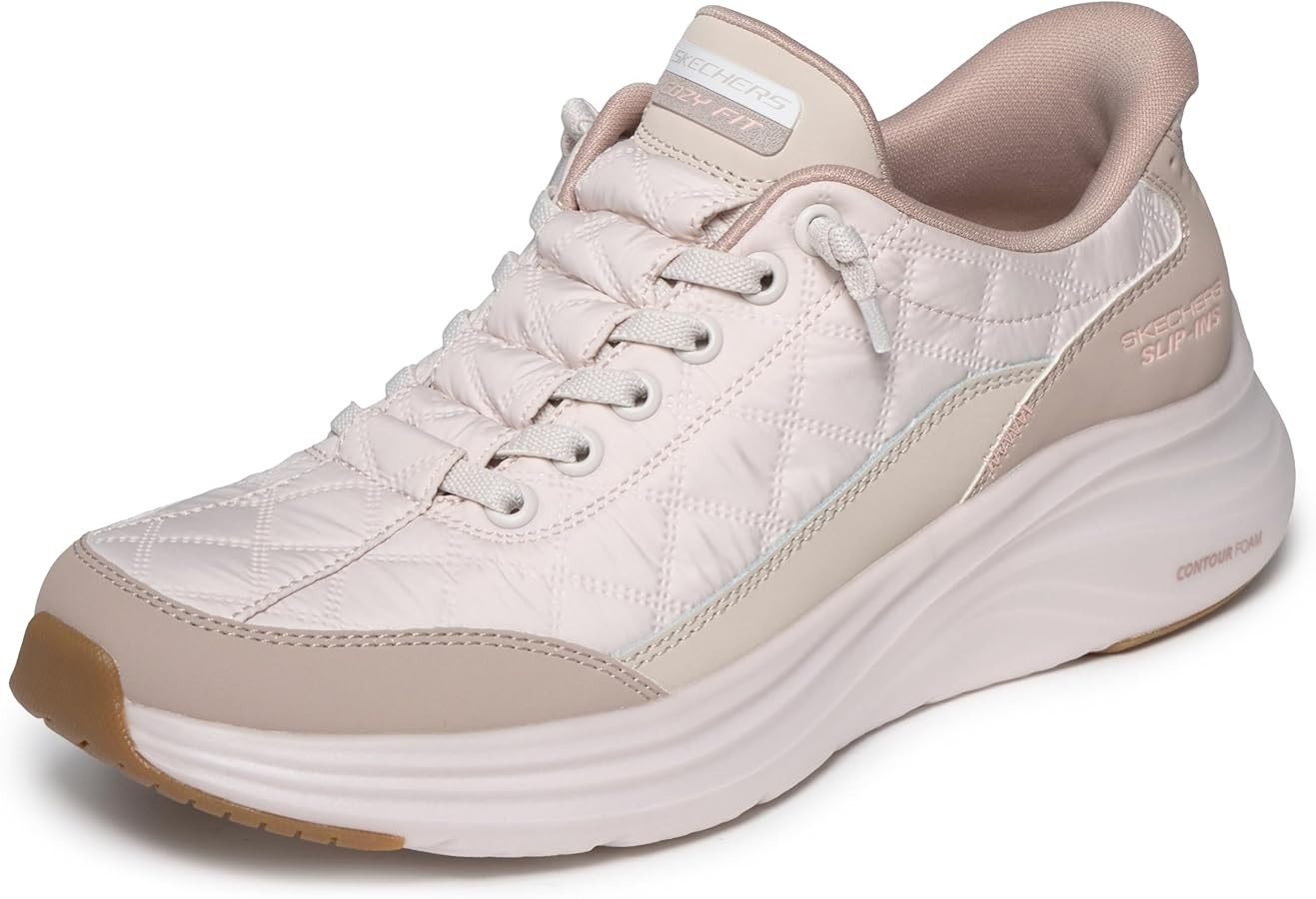 Skechers Womens Contour Foam Cozy Fit Hands Free Slip-ins | Amazon (US)