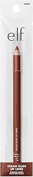 e.l.f. Cream Glide Lip Liner, Highly-Pigmented Pencil For Shaping & Sculpting Lips, Semi-Matte Fi... | Amazon (US)