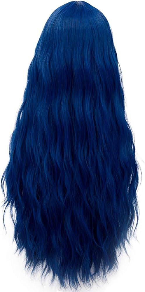 Probeauty Blue Wig Long Royal Blue Bride Wig for Women Synthetic Wigs Long Curly Wave Cosplay Wig... | Amazon (US)
