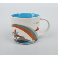 starbucks Hawaii Collector Coffee Mug - You Are Here Collection 14 Ounces Abstract Hawaiian Skyline  | Etsy (US)