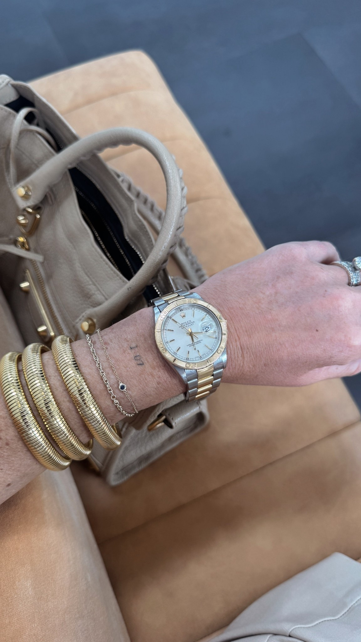 A little jewelry stack HIGH LOW situation. 

#LTKFindsUnder50 #LTKSummerEdit