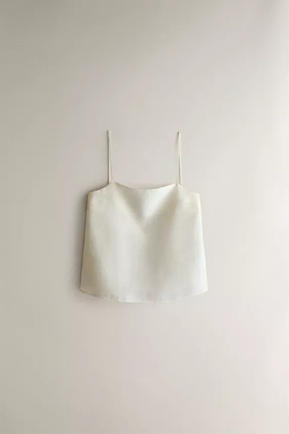 LINEN TOP | Zara US