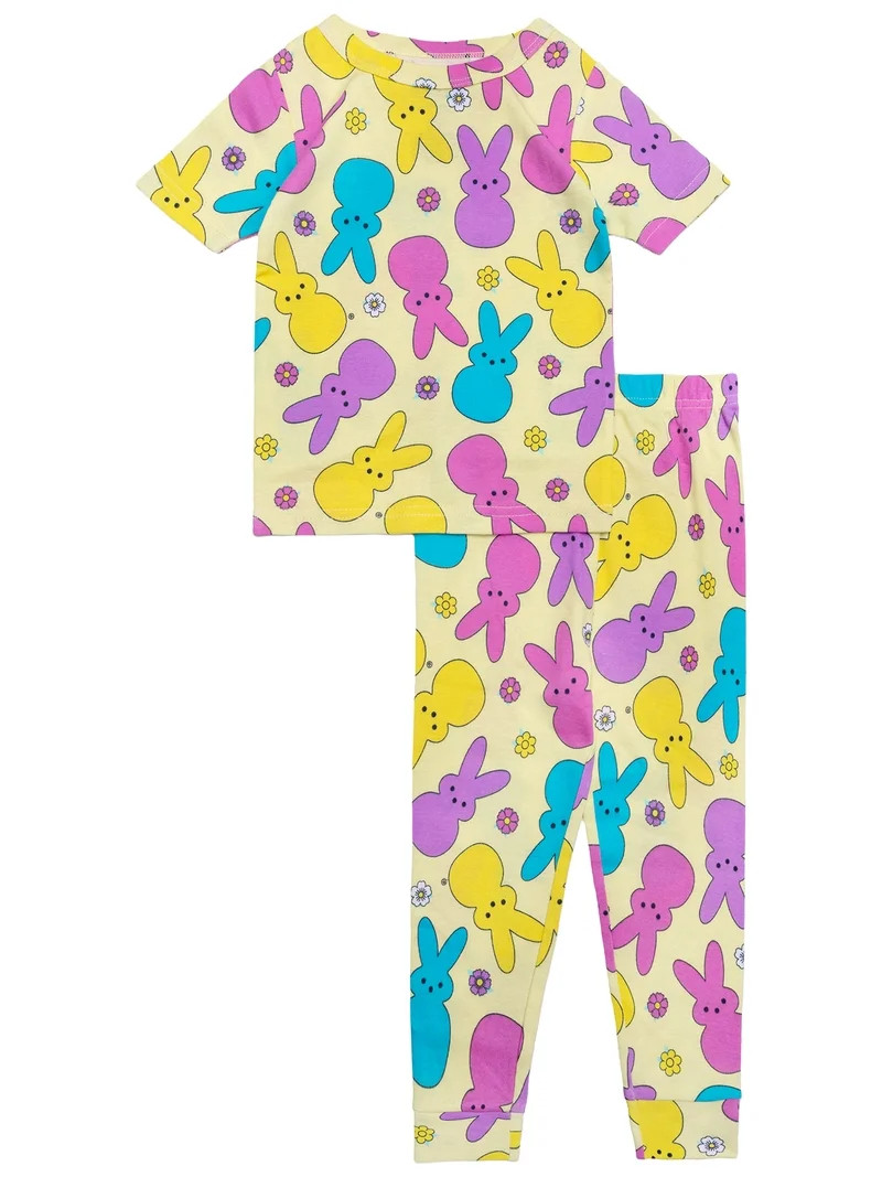 Character Toddler Easter Pajama Set, 2-Piece, Sizes 12M-5T | Walmart (US)