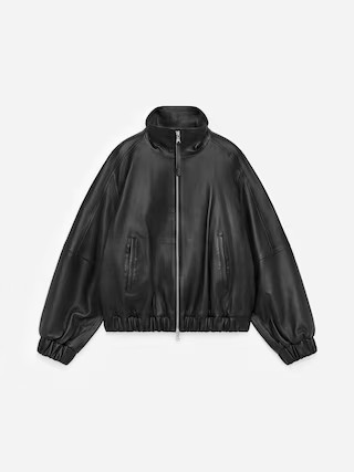 Leather Jacket – Black – Women – ARKET GB | Arket UK