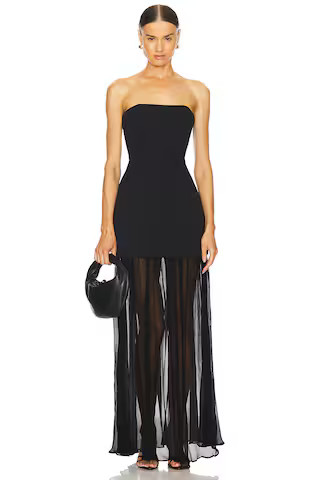 L'Academie by Marianna Amiens Gown in Black from Revolve.com | Revolve Clothing (Global)