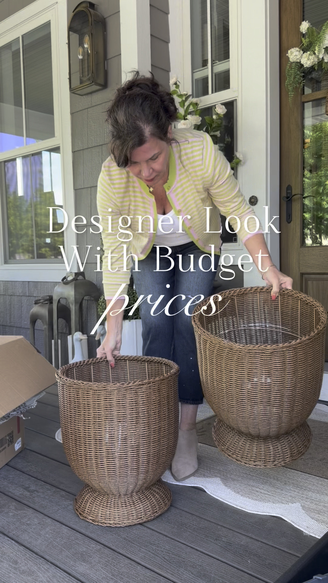 These outdoor finds all look designer, but have budget price points. The hydrangea topiary is very realistic with soft petals. And how pretty is the small planter. The pillow has great texture and two color options.

#LTKSeasonal #LTKHome #LTKSaleAlert