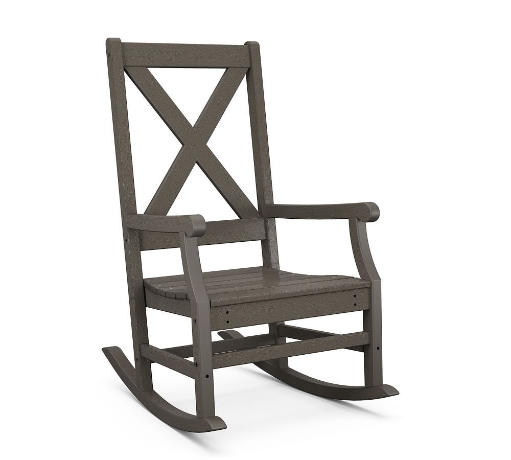 Polywood X-Back Rocking Chair | Pottery Barn (US)