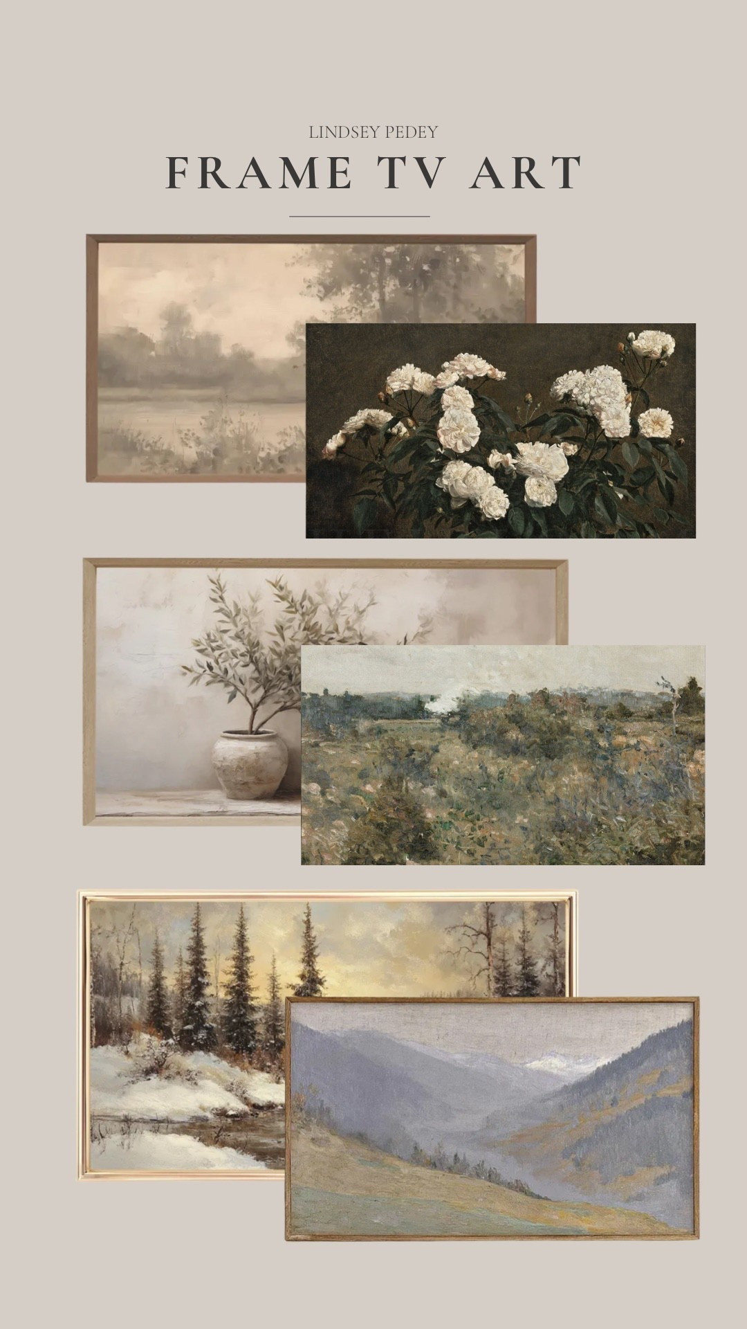Post holiday frame tv art! Winter, spring, neutral frame tv art

#LTKFindsUnder100 #LTKFindsUnder50 #LTKHome