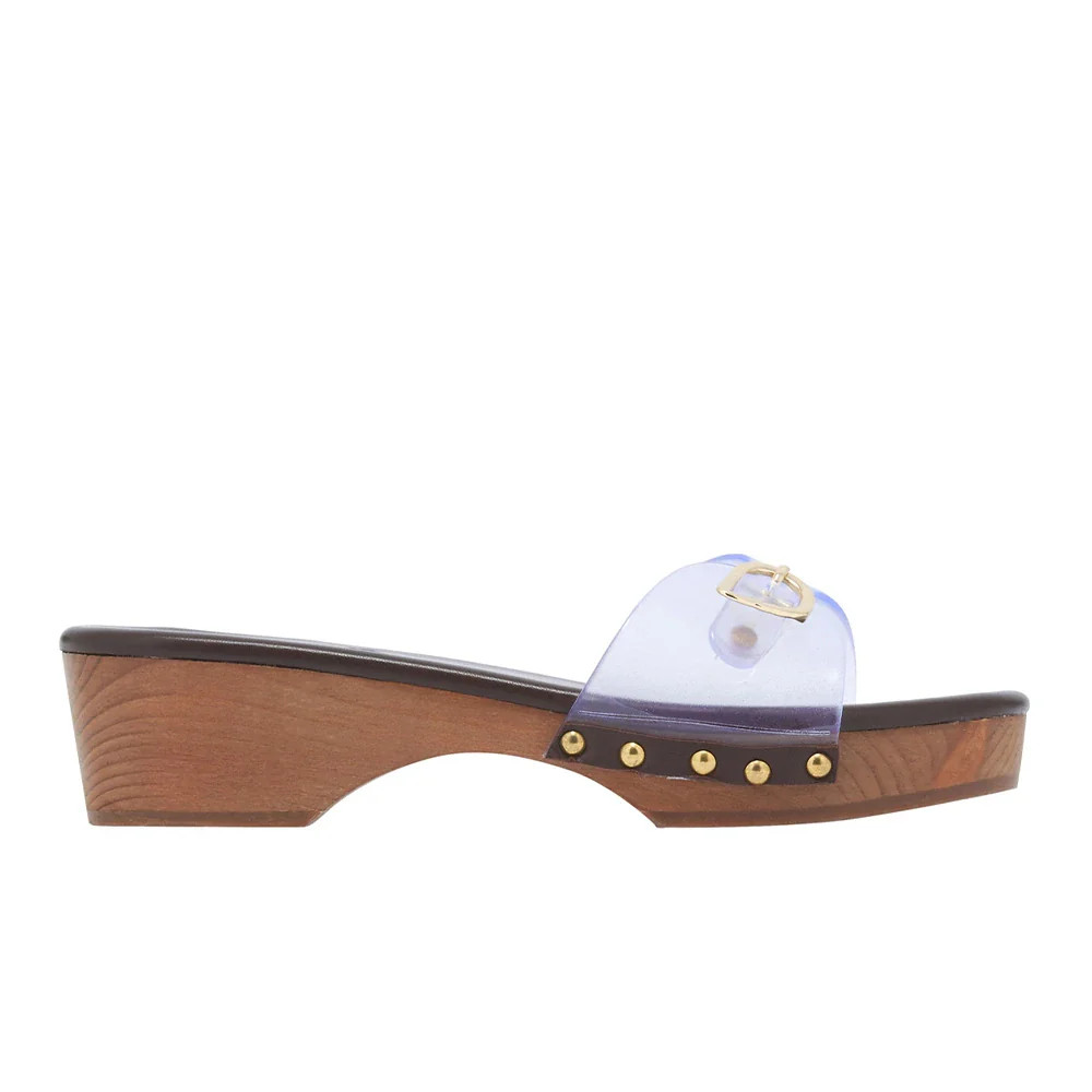 Omonia Clog Jelly Clear | Ancient Greek Sandals