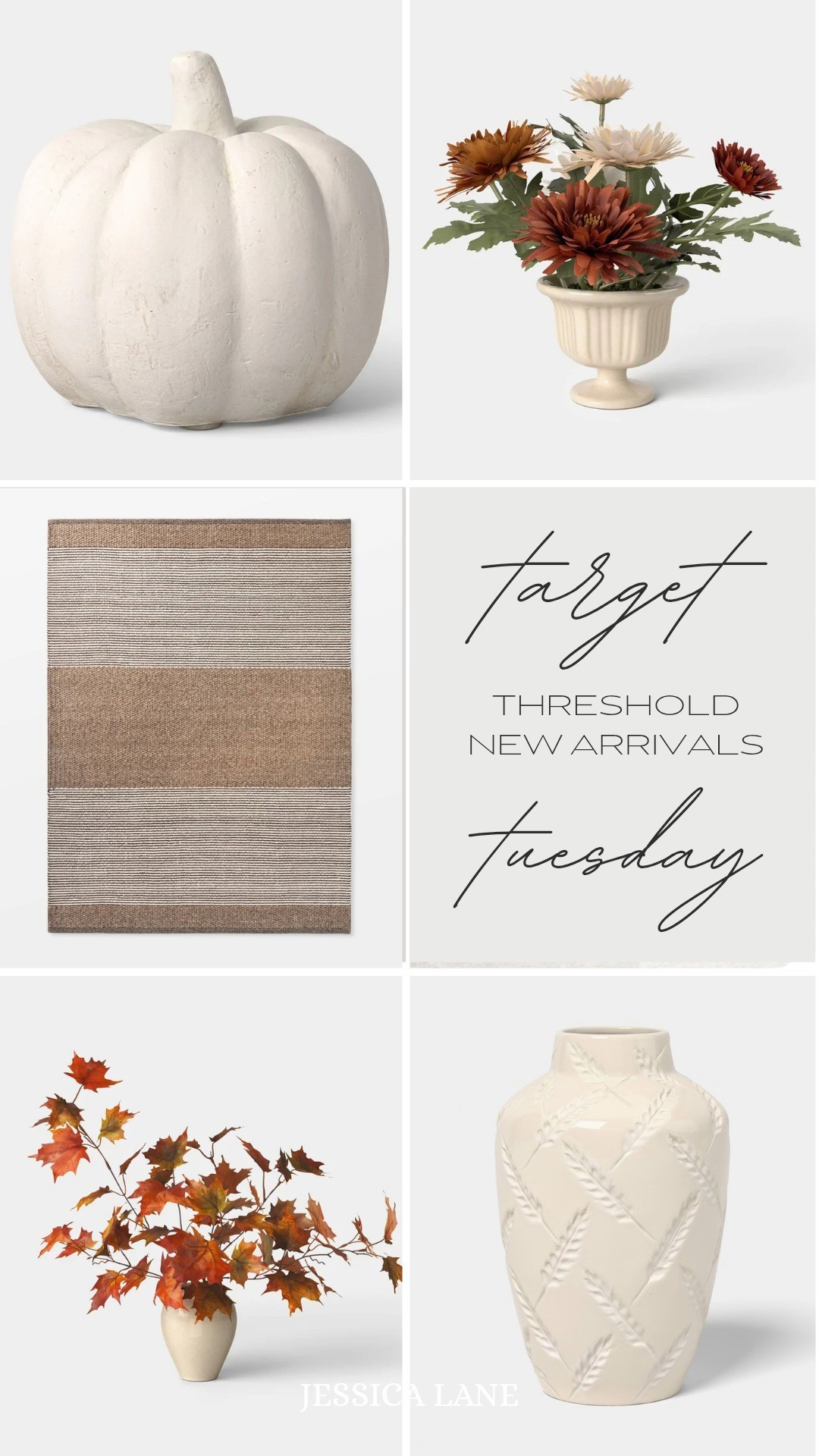 New Target home arrivals are here, bringing cozy textures and warm autumn hues to refresh your space.#TargetStyle #TargetFinds #TargetHome #FallDecor

#LTKSeasonal #LTKHome