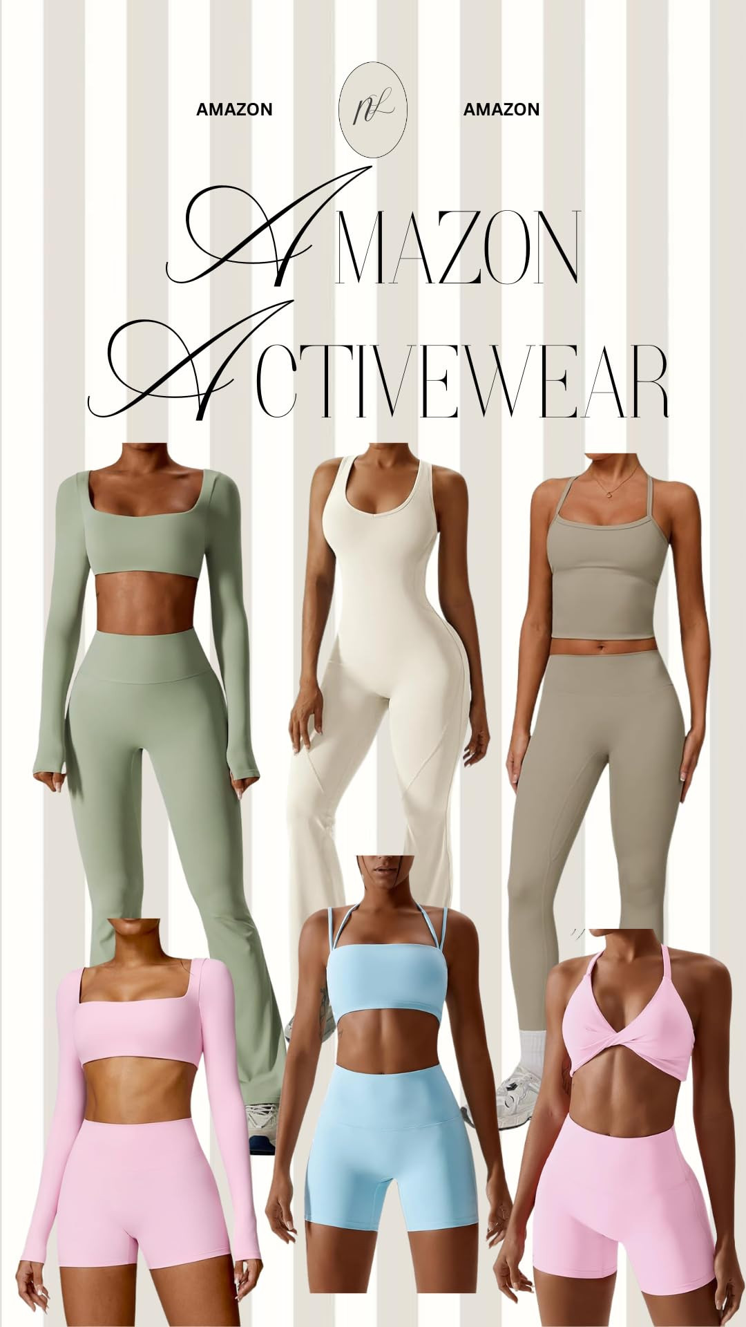 OEAK Womens Flare Jumpsuit with Bra Tummy Control Cutout Romper Workout Outfit Sleeveless Unitard... | Amazon (US)