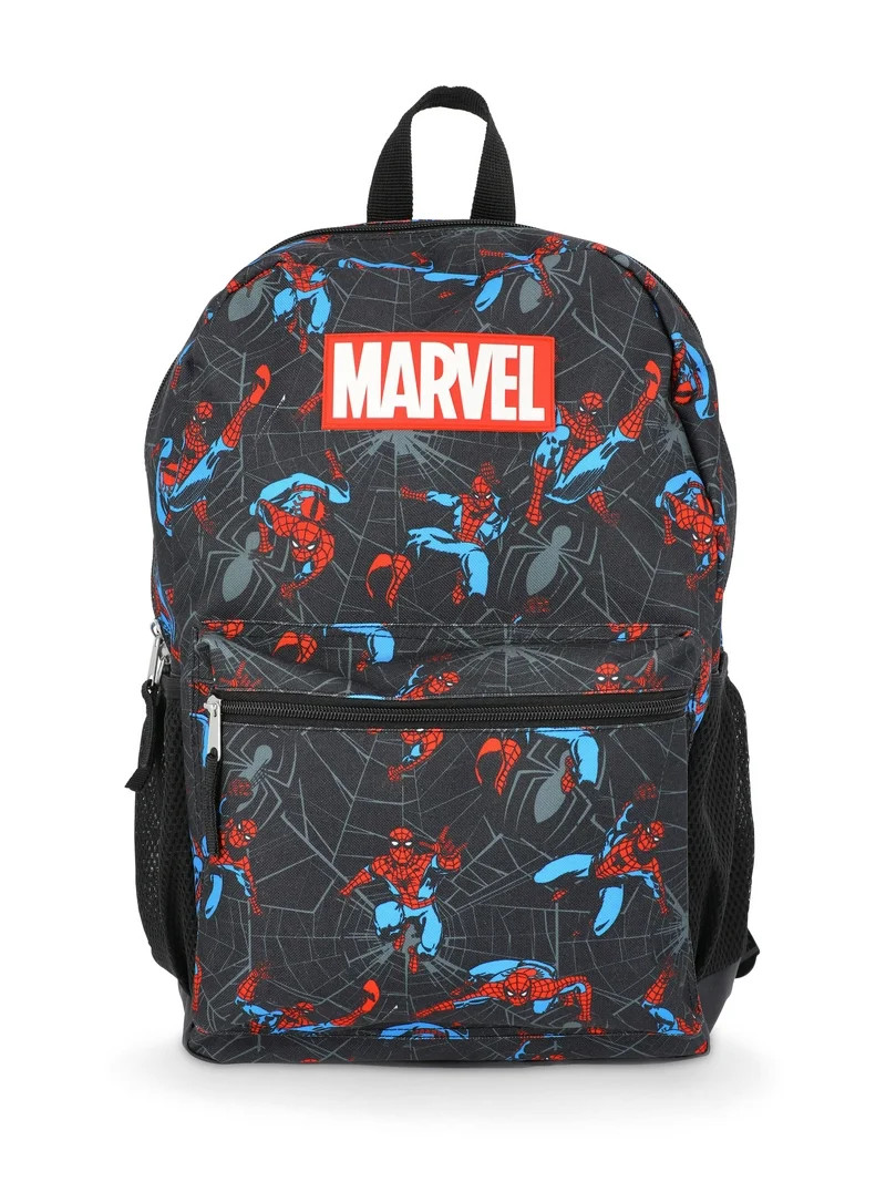 Marvel Spider-Man Boys 17" Backpack, Black | Walmart (US)