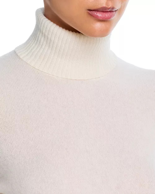 AQUA AQUA 100% Cashmere Turtleneck Sweater - Exclusive  | Bloomingdale's Women | Bloomingdale's (US)