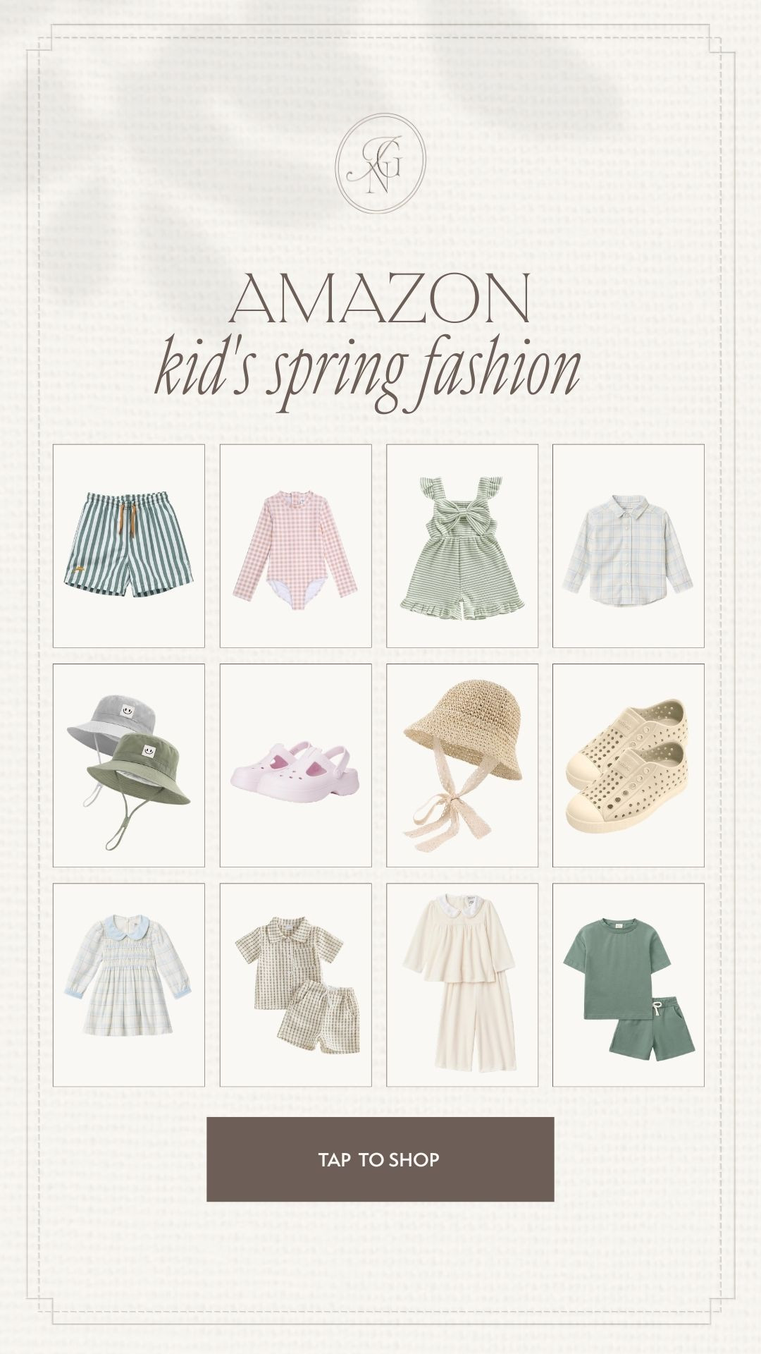 Amazon kid’s spring fashion featuring adorable neutral outfits, gingham sets, sun hats, comfy sneakers and cute everyday styles perfect for spring play, Easter and warm weather days. ☀️

#amazonkidsfashion #kidsstyle #kidspringoutfits #amazonfinds #toddlerstyle #kidsfashion #springkidsstyle #amazonkids #easteroutfit #springbreak 

 #LTKTravel #LTKBaby #LTKKids