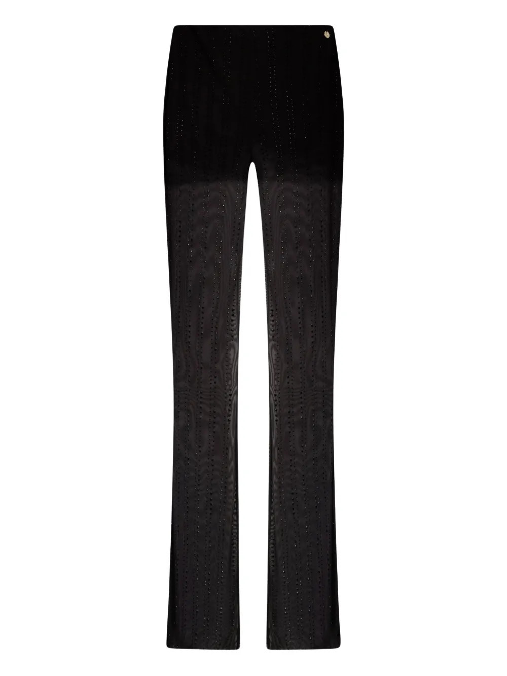 LIU JO tulle trousers - Black | Farfetch Global