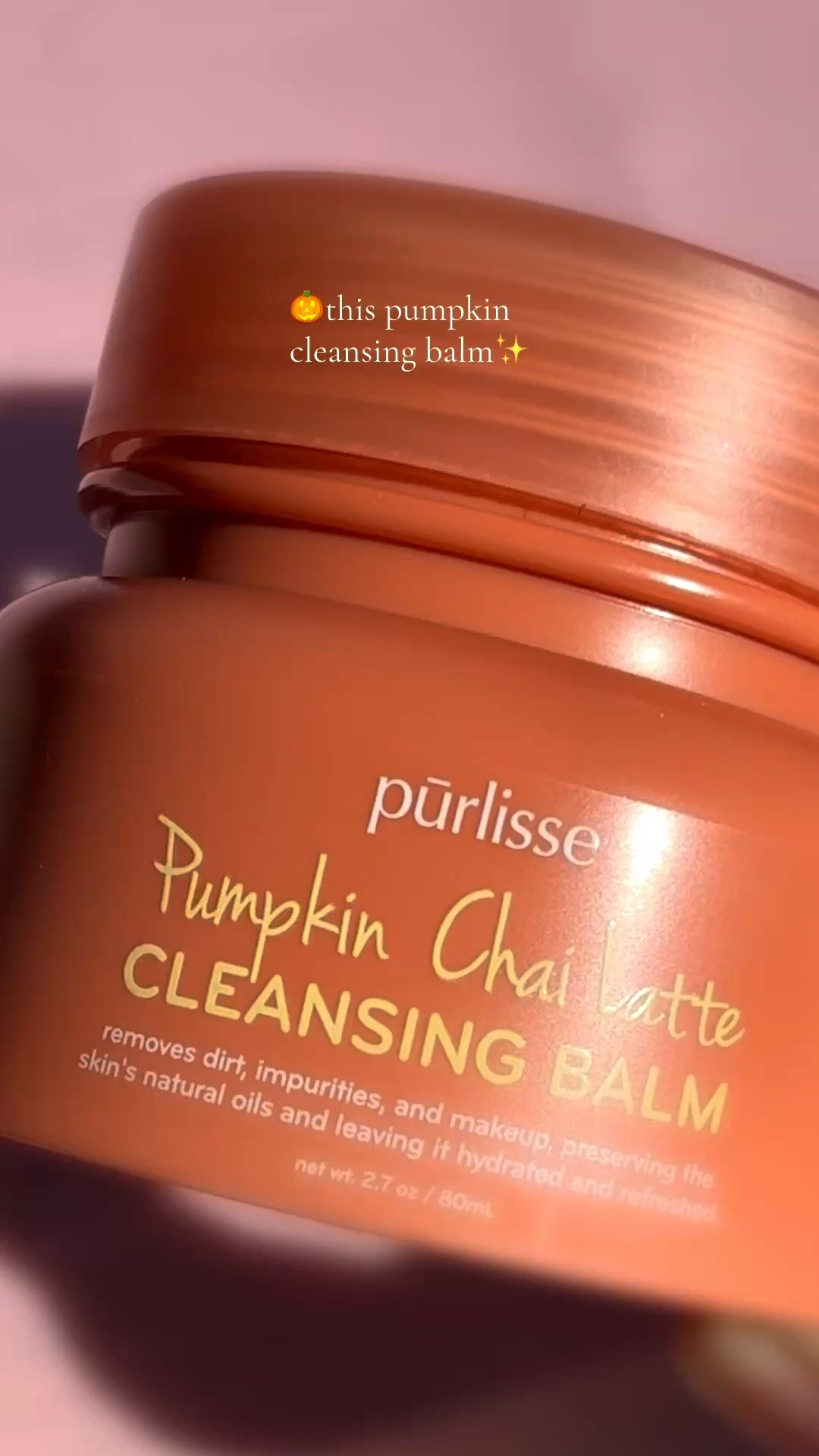 One of my favorite & most gentle cleansing balms: Purlisse Pumpkin Chai Latte Cleansing Balm🎃

#LTKBeauty #LTKootd #LTKgrwm