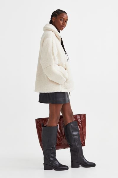 Teddy jacket | H&M (UK, MY, IN, SG, PH, TW, HK)