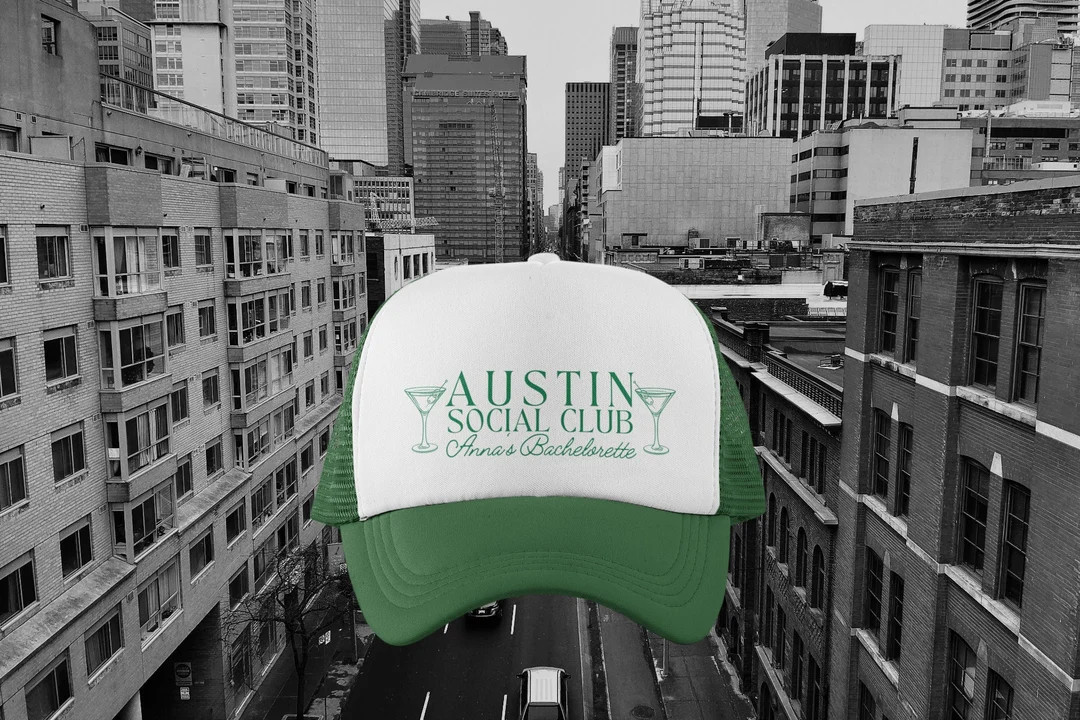 Katie's Custom Bachelorette Trucker Caps for Dallas Bach Party | Etsy (US)