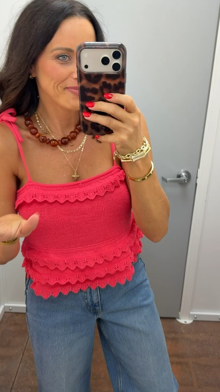 This Walmart top is SO cute and it’s on sale right now!! 👏🏻 Such a fun little top to wear now with jeans and sandals. Wearing an XS!

#WalmartFinds #WalmartFashion #WalmartStyle #AffordableFashion #LTKStyle