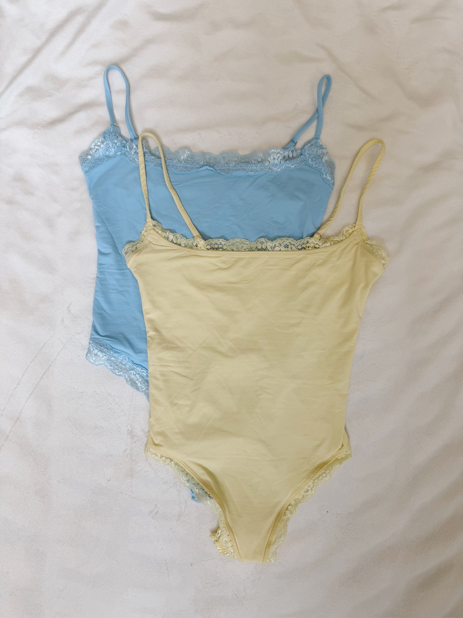 Lace cami bodysuits from Amazon 🌟🩵

#LTKSeasonal #LTKootd #LTKgrwm