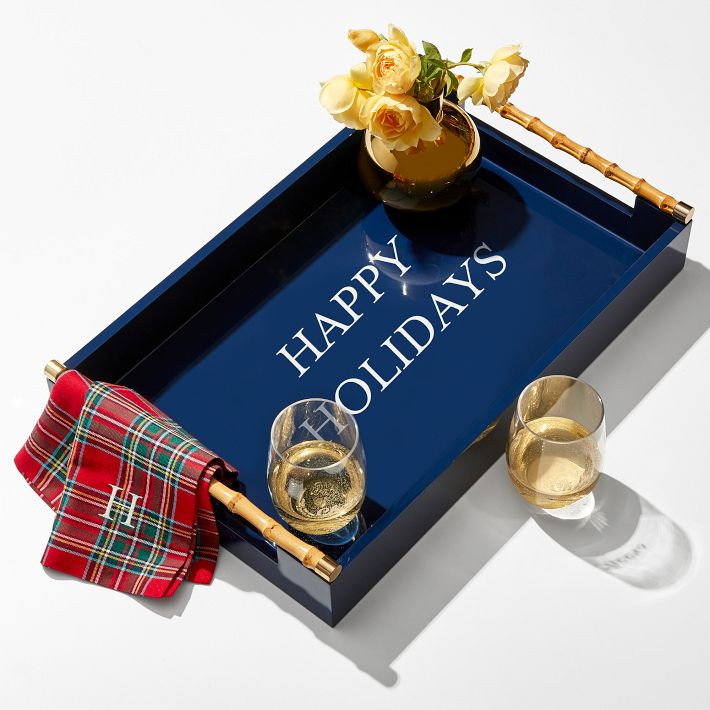 Bamboo Lacquer Serving Tray | Mark and Graham