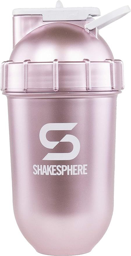 ShakeSphere Tumbler: Award Winning Protein Shaker Cup, 24oz ● Patented Capsule Shape Mixing ●... | Amazon (US)