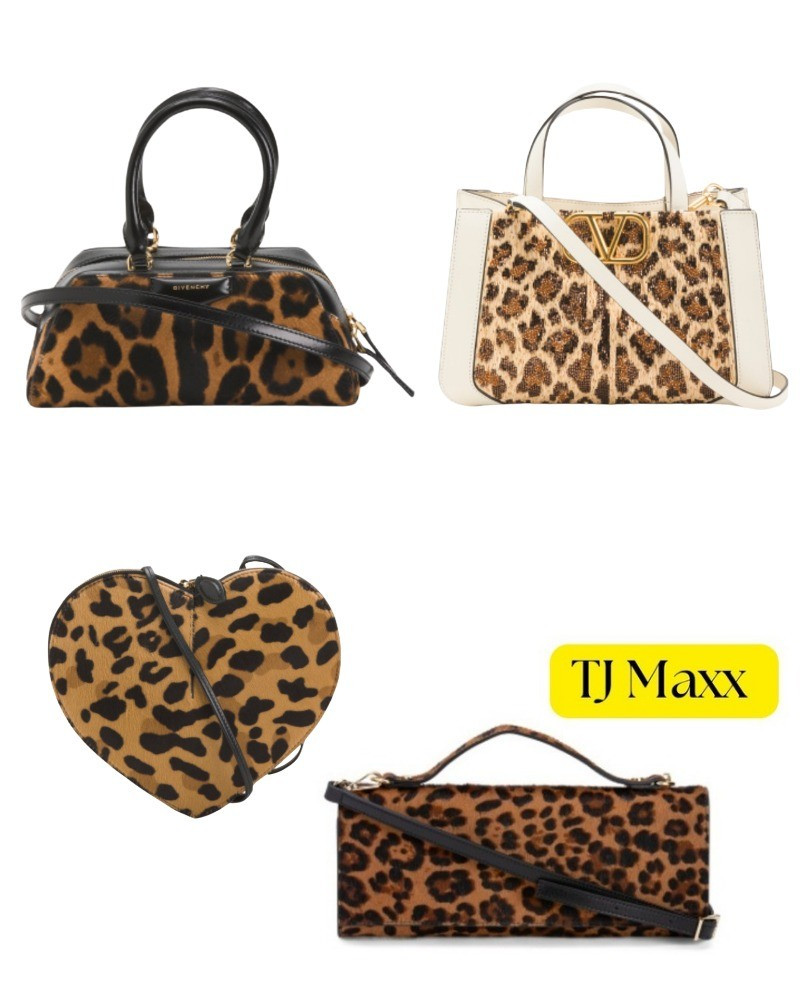 Designer Leopard handbags on sale at TJ maxx, givenchi, valentino, winter, holiday, black, heart bag, purse.

#LTKSaleAlert #LTKHoliday #LTKTravel