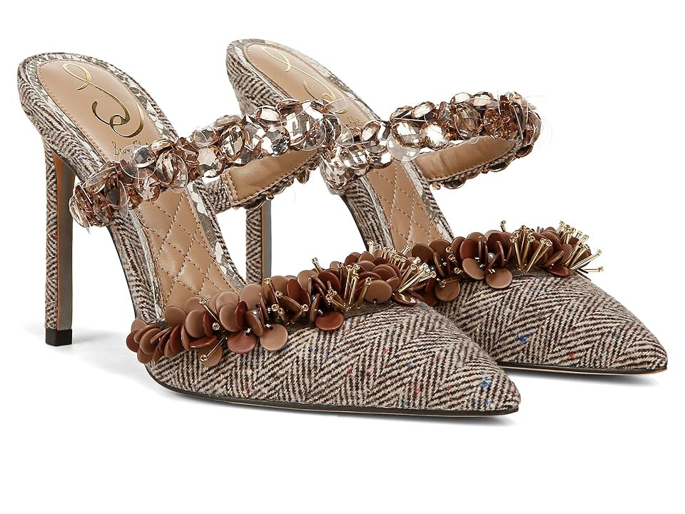 Sam Edelman Athena High Women's Heels Brown : 6 M, Leather/Rubber | Zappos