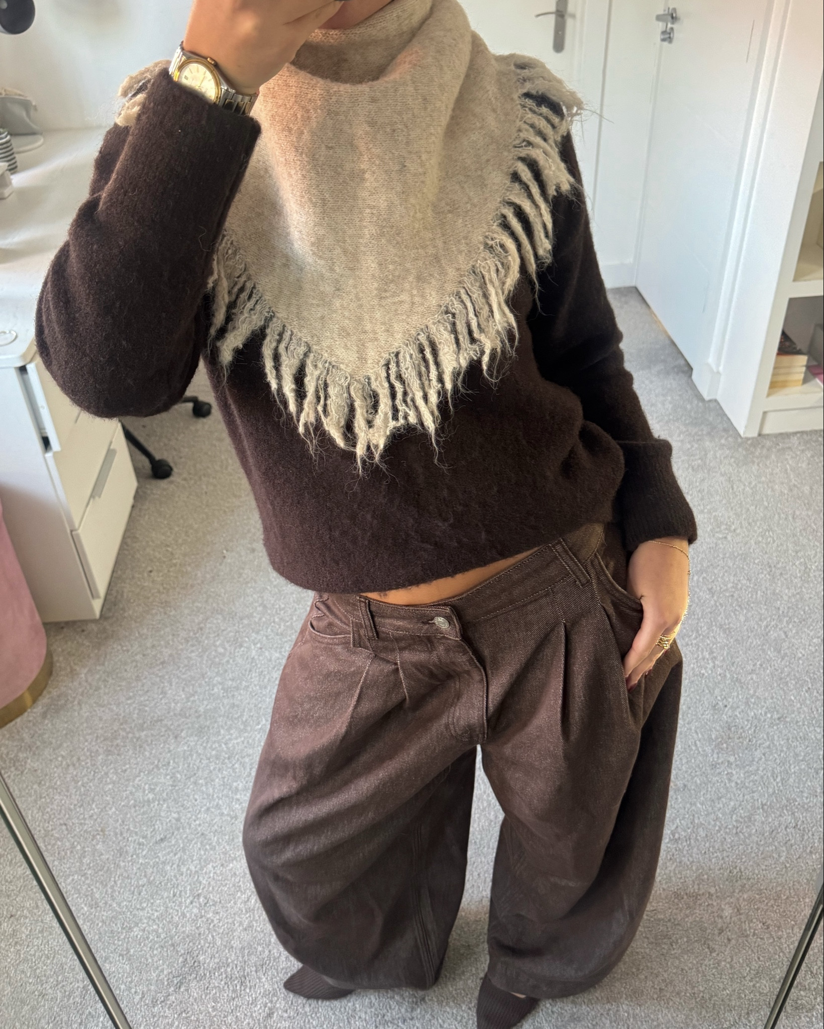 the best ASOS haul yet🐆🤎

ASOS haul, winter haul, winter outfit inspo, fashion inspo, brown outfit, triangle scarf, knit inspo, jeans inspo

#LTKuk #LTKwinter #LTKdatenight