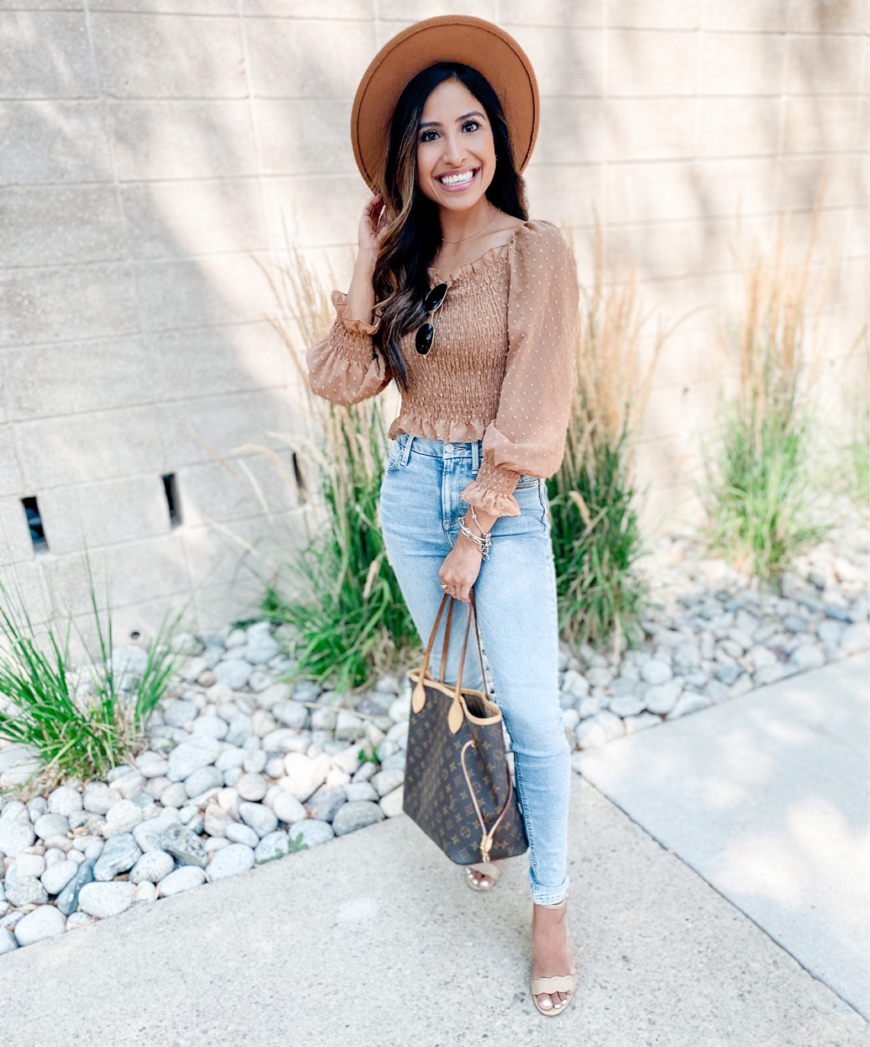 Shirred top from Amazon! 

#LTKHoliday #LTKCyberWeek #LTKGiftGuide