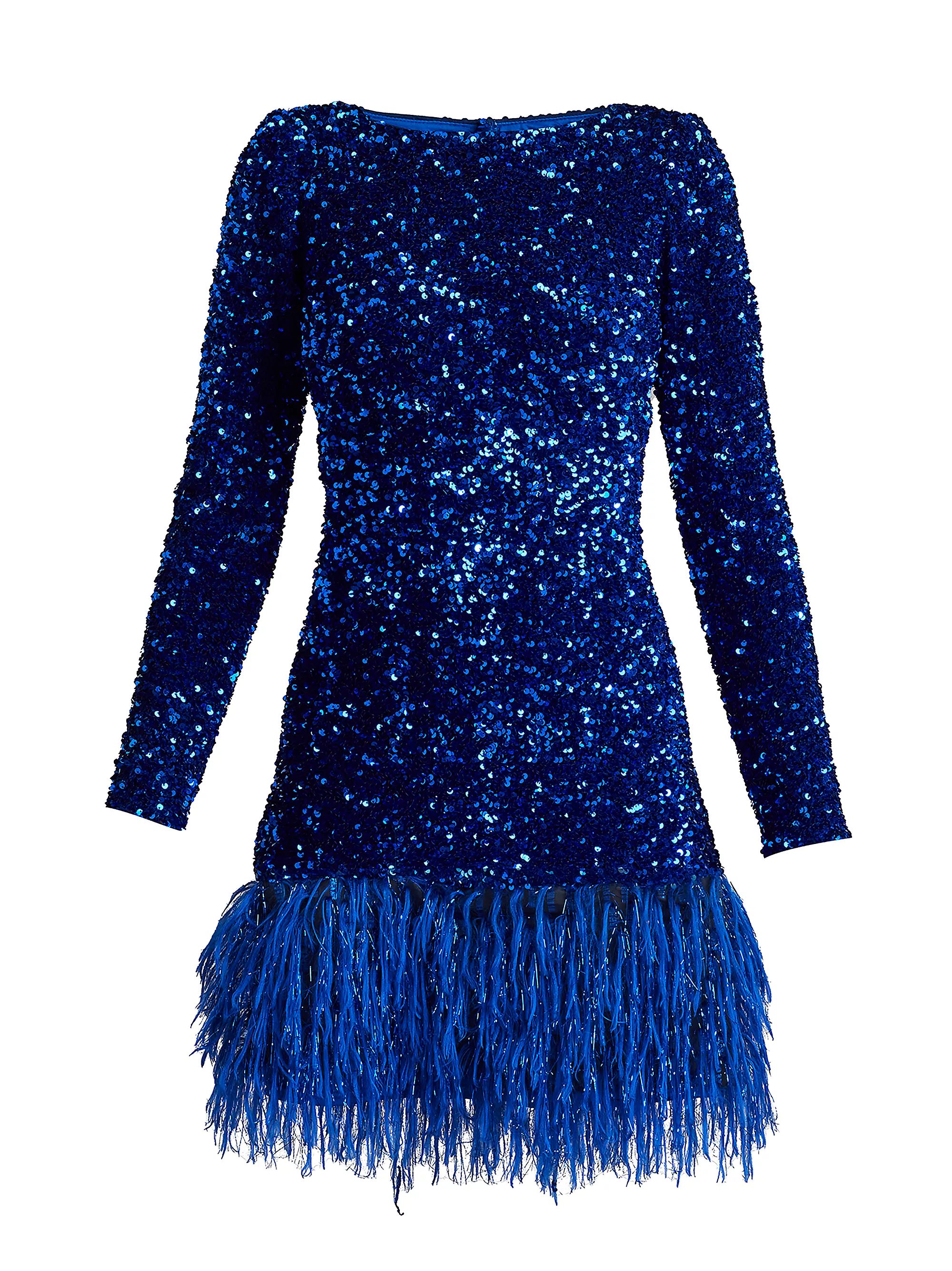 Embellished Sequined Body-Con Dress | Saks Fifth Avenue