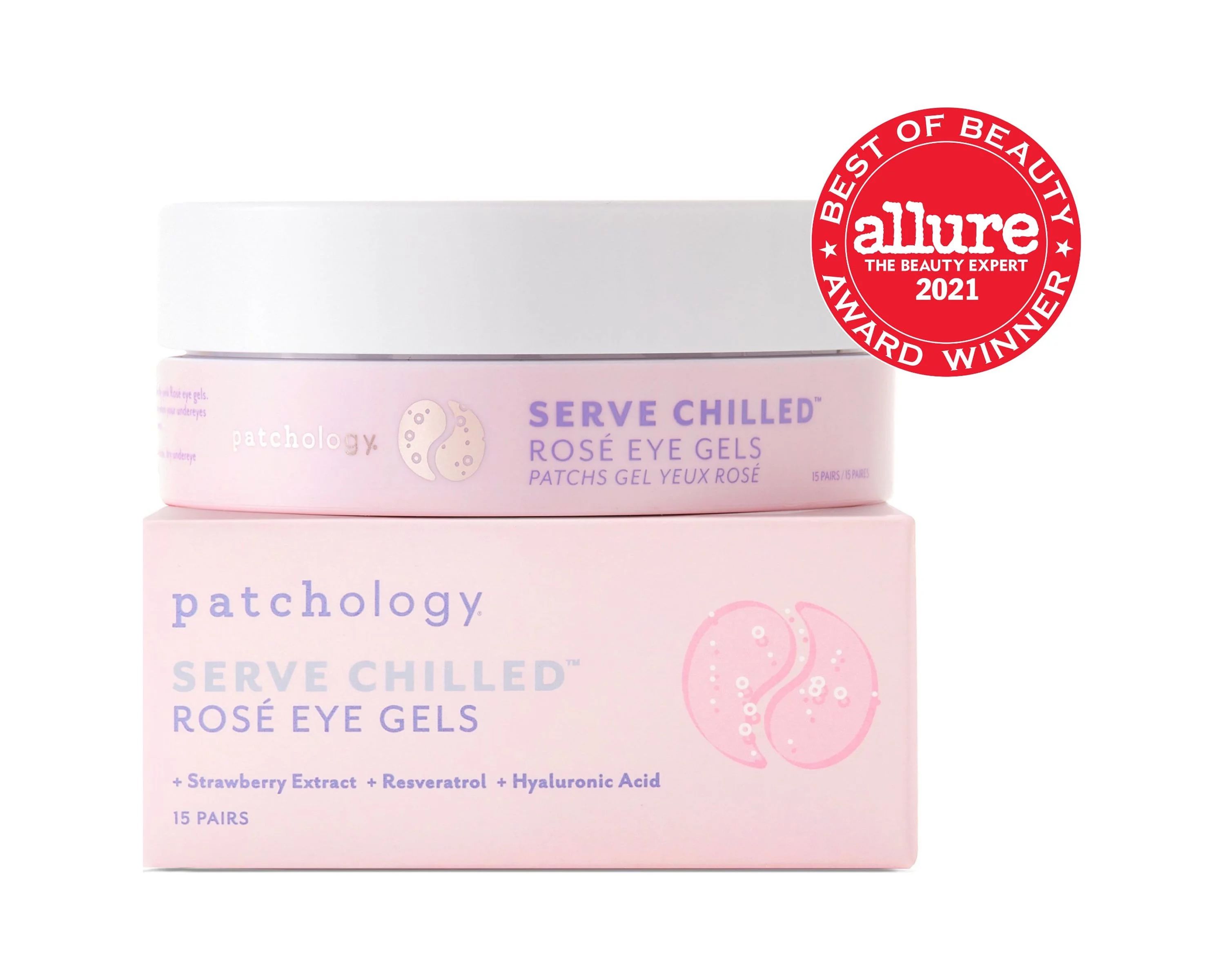 Patchology Serve Chilled Rose Eye Masks Gel, 15 Pack | Walmart (US)