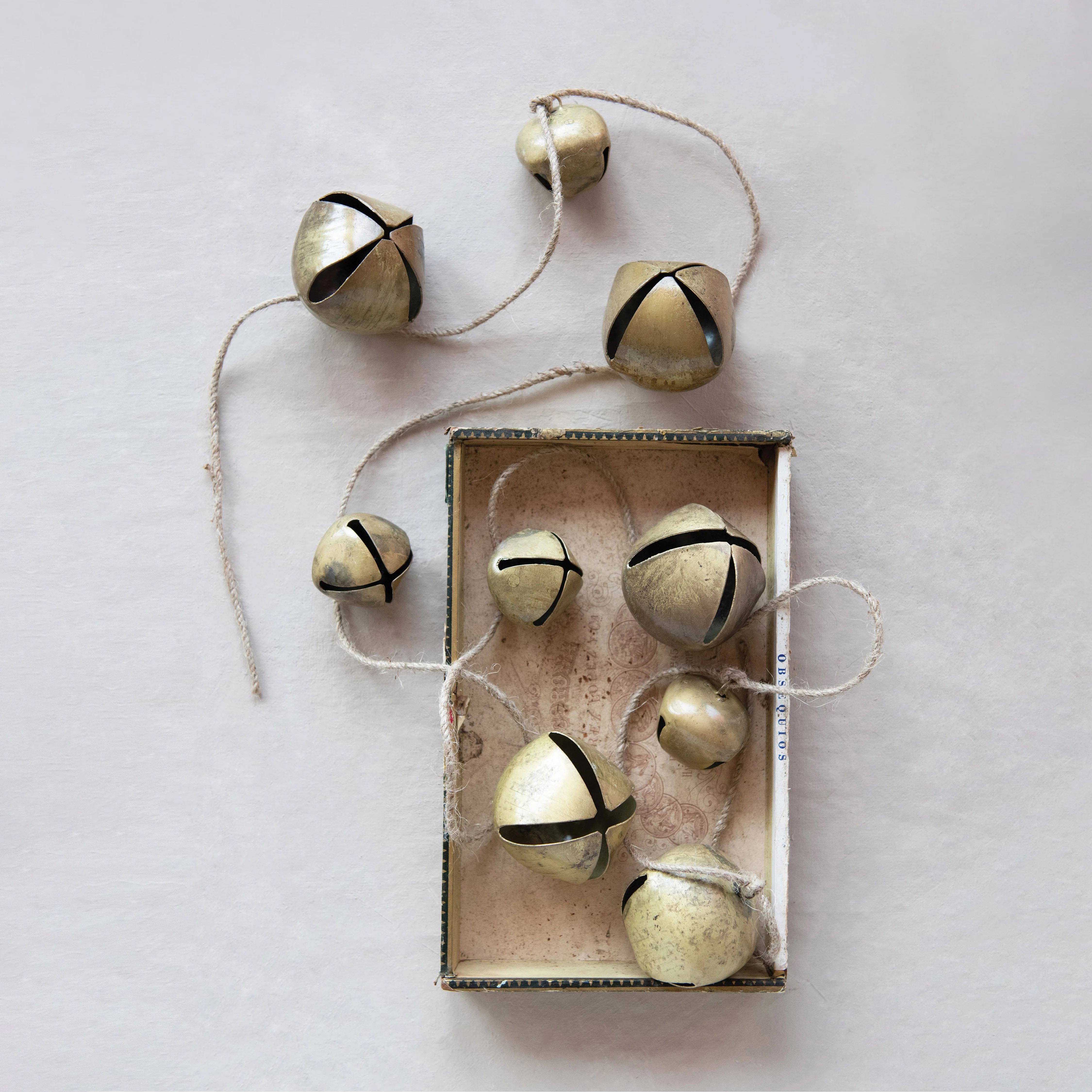 Lisanti 6.33' Gold Bell Novelty Garland | Wayfair North America